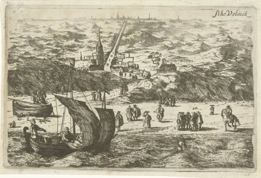 View of Scheveningen from the Sea