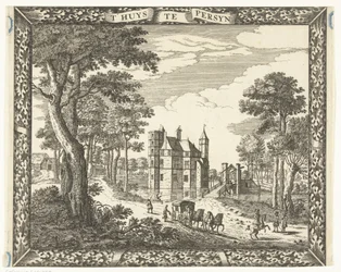 View of Slot Persijn in Wassenaar