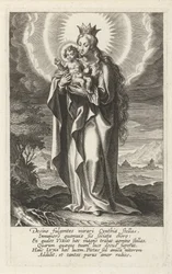 Crowned Mary with Child