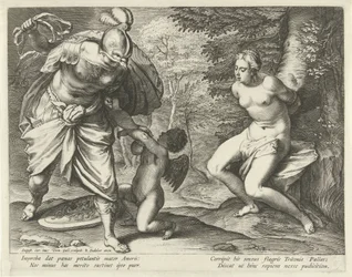 Venus Bound to a Tree and Cupid Punished by Minerva