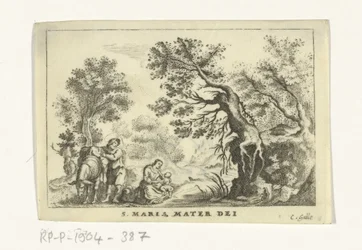 Rest on the Flight into Egypt