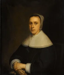 Portrait of Elisabeth Vervoorn (1617-57), Wife of Johan van Someren