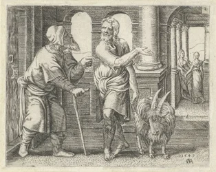 Samson with a Goat at His Father-in-Law