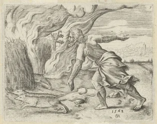 Samson Sets the Philistines