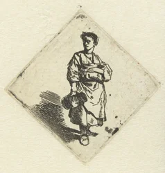 Standing Woman with Jug in Right Hand