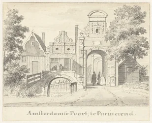 The Amsterdam Gate in Purmerend