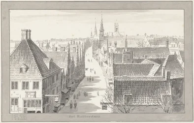 The Hoogstraat in Rotterdam