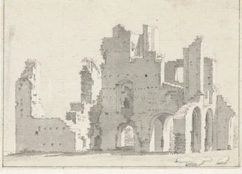 The Ruin of the Abbey at Rijnsburg