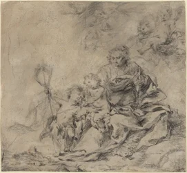 The Virgin and Child with John the Baptist