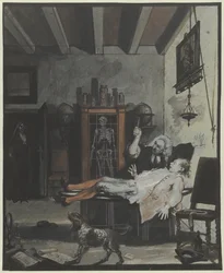 Scene from the Comedy Krispijn Medicijn