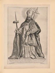Saint Boniface, from Saints of the North and South Netherlands