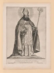 Saint Frederick of Utrecht, from Saints of the North and South Netherlands