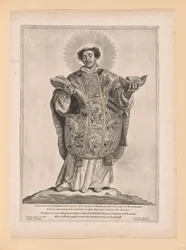Saint Lebuin, from Saints of the North and South Netherlands