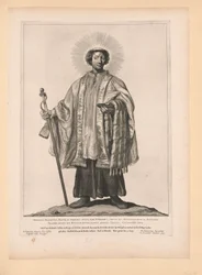 Saint Odulf, from Saints of the North and South Netherlands
