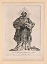 Saint Werenfridus, from Saints of the North and South Netherlands