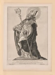 Saint Willebrord, from Saints of the North and South Netherlands
