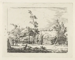 Farm with Haystack