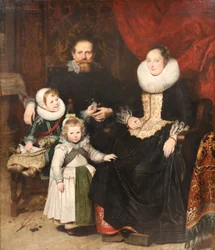 Self-portrait with Family