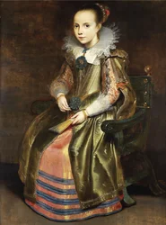 Elisabeth Vekemans as a Little Girl