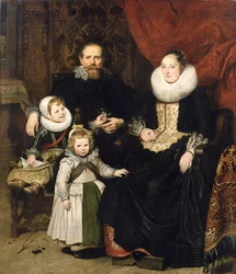 Self-Portrait with the Family