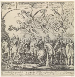 Triumphal Procession of William of Orange, Right Panel