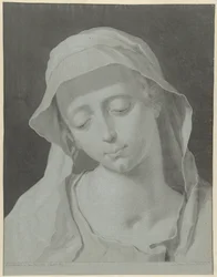 Head of a Veiled Woman
