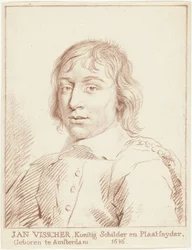 Portrait of Jan de Visscher