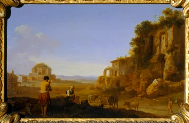 Ruins of the Palace of the Emperors and Temple of Minerva Medica in Rome