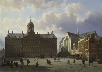 Dam Square with the Royal Palace, Amsterdam