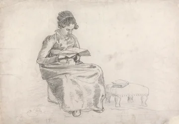 Girl Reading a Book