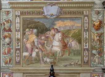 Scene of Hunting, from the Deeds of Godfrey of Bouillon