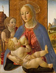 Madonna and Child with the Young Saint John the Baptist, ca. 1490