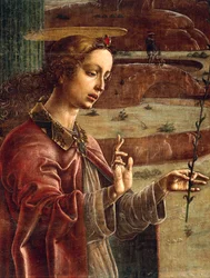 Annunciation (detail)