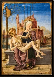 Lamentation, by Cosmè Tura, c.1460