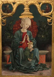 Madonna and Child in a Garden, c.1460-70