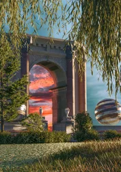 Grand Archway Sunset