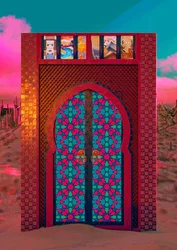 Pink Sky Desert Door
