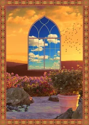 Sunset Garden Window