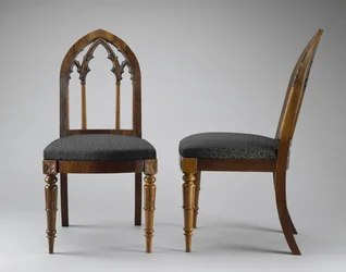 Pair of Side Chairs, c. 1844