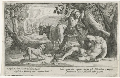 Mercury Kills Argus (series title: Metamorphoses of Ovid)