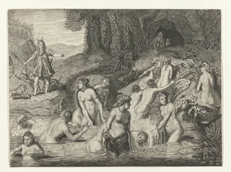 Diana Transforms Actaeon into a Stag