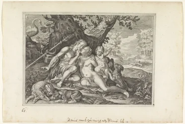 Venus Warns Adonis (Metamorphoses of Ovid series)
