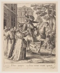The Son Saying Farewell, from The Parable of the Prodigal Son