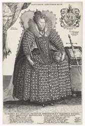 Portrait of Queen Elizabeth I of England