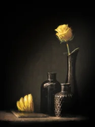 Elegant Rose and Lemon