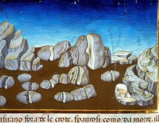 The End of the World: An Earthquake Will Destroy the World (c.148v). 1476