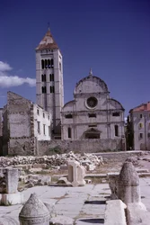 Facade of the church, built 1091