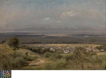 Landscape near Gasny (Normandy)