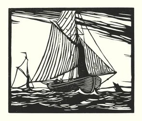 Fishing Boats and Barges: Fishing Smack, Early 19th Century