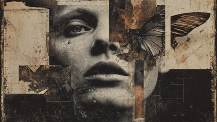 Dark Butterfly Gaze